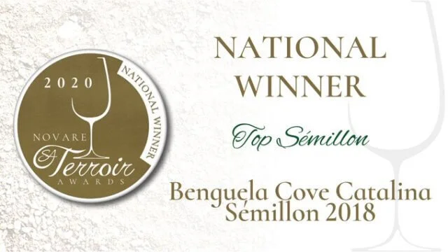 Catalina Sémillon Wins Novare Terroir Award