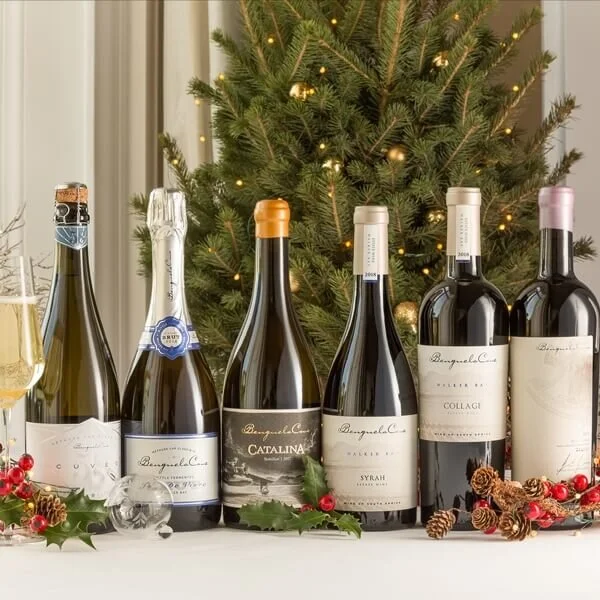 Christmas Wine Box by Benguela Cove